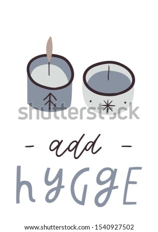 Soft colored winter hugge illustration. Cards, poster, print, sticker design. Scrapbook collection