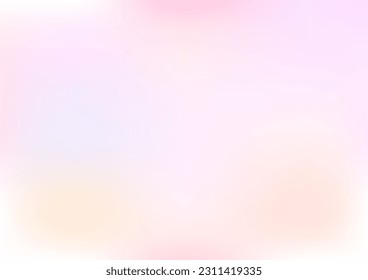 Soft colorful background with a gradient pastel color. Vector illustration for banner, presentation template, wallpaper, text place, and social media.