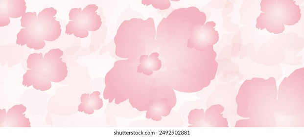 Soft colorful background with a gradient pastel color. Vector illustration for banner, presentation template, wallpaper, text place, and social media.	
