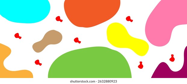 Fundo colorido suave com uma cor pastel gradiente. Ilustração vetorial para banner, modelo de apresentação, papel de parede, lugar de texto e mídia social.	
