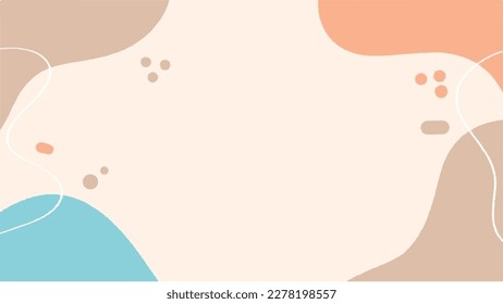 soft Colorful background for your design, watercolor background concept, vector.