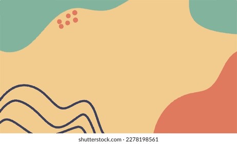 fondo de color suave para su diseño, concepto de fondo acuarela, vector.
