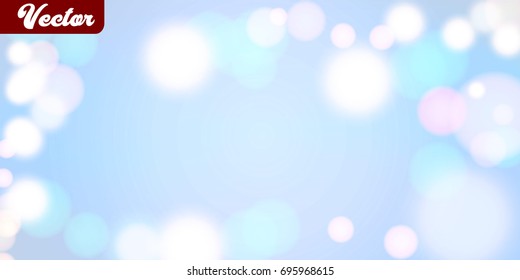 soft colorful bokeh background luminous