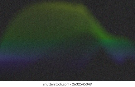 Soft Colorful Fish Silhouette on Dark Background