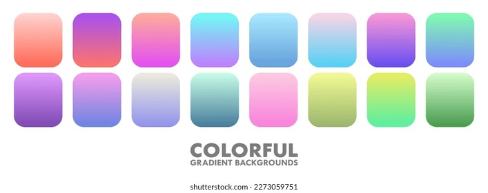 Gradient Vector Soft Colorful