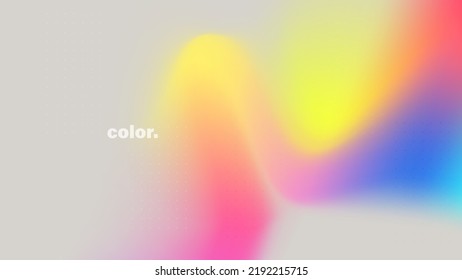 Soft colorful gradient shape background design