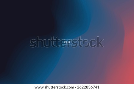Soft Colorful Gradient Wallpaper. Futuristic Abstract Backdrop. Trendy vector illustration.