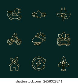 Gradiente de Vector de icono colorido suave


