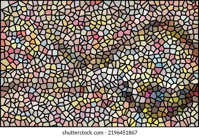 Soft colorful mosaic you can use for all wallpaper and background 