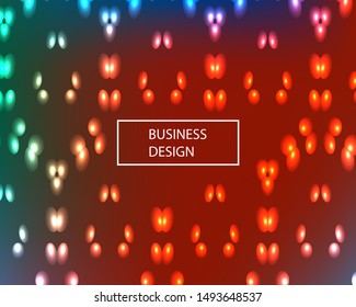 Soft colorful original ornament background. Vector illustration object. Magic element of your design. Green and golden backdrop for your projects, invitation template image, poster or greeting card.