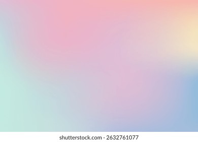 Fondo de gradiente pastel colorido suave