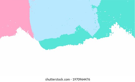 soft Colorful watercolor background for your design, watercolor background concept, vector.