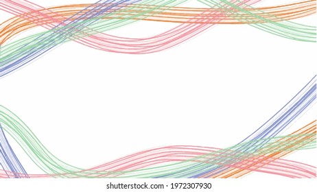 soft Colorful watercolor background for your design, watercolor background concept, vector.
