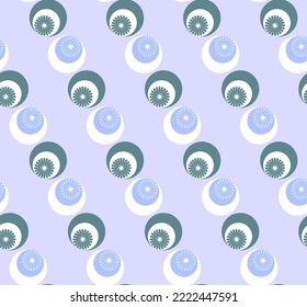 Soft Colors Set Marbles Illustration World Seamless pattern suitable for print, texture fabric 