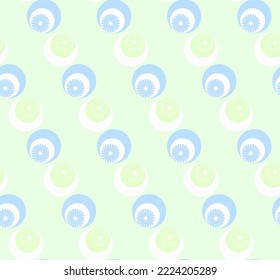 Soft Colors Set Marbles Illustration World Seamless pattern suitable for print, texture fabric 