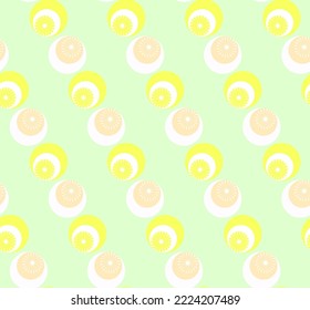 Soft Colors Set Marbles Illustration World Seamless pattern suitable for print, texture fabric 