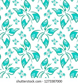Soft colors vector seamless pattern. Hand drawn art airy blue butterflies on white background. Design template for textile, wallpaper, wrapping, cover page, web site, card, carton, print, banner.
