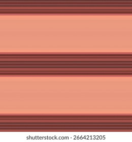 Coral macio e listras horizontais marrons com gradientes sutis, criando uma textura tecida quente e elegante para moda, decoração ou projetos digitais.