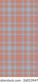 Soft coral and light blue plaid pattern.  Perfect for textile design, backgrounds, or website design.  A subtle yet stylish texture, evoking feelings of calm and comfort.