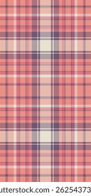 Soft coral and mauve plaid pattern.  Perfect for textile design, fashion, websites, and branding projects.  This delicate texture evokes feelings of warmth, comfort, and style.