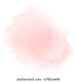 soft coral pink watercolor