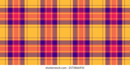 Soft cozy plaid texture in warm orange and yellow hues perfect for fall clothing autumn-themed decor harvest blankets and rustic fabrics