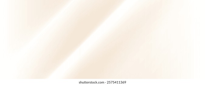 A soft cream background with a smooth texture. The cream background features subtle diagonal lines, creating a gentle, elegant look. Gradient neon background vector. Beige background.