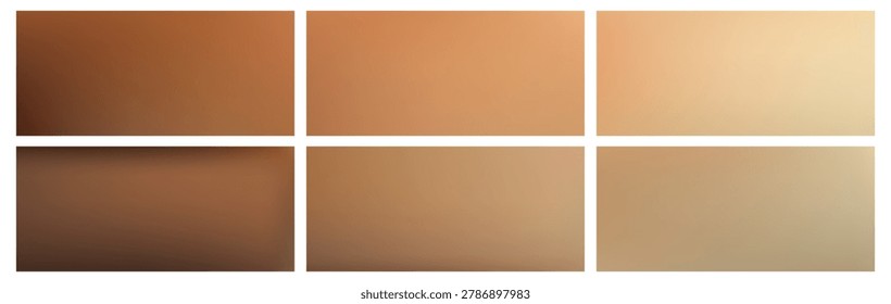 Soft cream gradient with warm golden undertones provides a minimalist canvas for cosmetic displays, creating subtle elegance in studio photography and product presentations.
