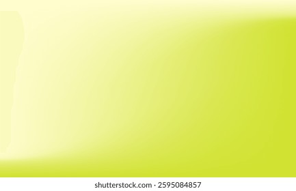 Soft cream and pear color gradient background design. Smooth gradation of cream and pear color. Vector Illustration.