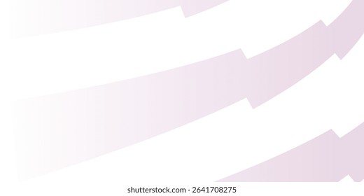 Soft Curved Stripes Background in Light Pink Gradient