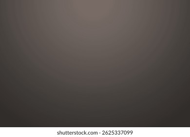 Soft Dark Brown Gradient Background for Aesthetic and Minimalist Design, vector illustration