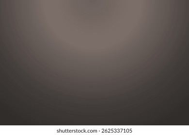 Soft Dark Brown Gradient Background for Aesthetic and Minimalist Design, vector illustration