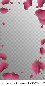 Soft Decor. Realistic Wallpaper. Valentine Petal. Romance Illustration. Botanical Summer Design. Flower Soft Decor. Fresh Concept. Organic Silk Leaf. Light Texture.