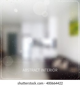 soft defocused business background with abstract unrecognizable interior