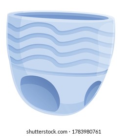 Weiches Tauchersymbol. Cartoon auf weichem, billigerem Vektorsymbol für Webdesign einzeln auf weißem Hintergrund