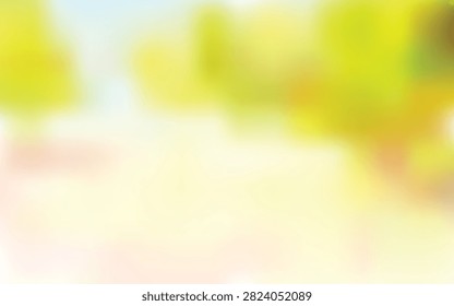 A soft, dreamlike abstract background mesh capturing the gentle warmth of spring and summer sunlight filtering through lush greenery. This smooth vector gradient blending bright yellows and fresh lime greens mimics a natural, out-of-focus bokeh effect with soft morning light glares. It serves as an excellent minimalist backdrop template for outdoor seasonal product presentation slides, lifestyle banners, wellness branding website graphics, and fresh social media promotional cards.#AbstractBackground #BlurredBokeh #NatureGradient #SummerSunlight #SpringBackdrop #VectorMeshTemplate #SoftGlowBackground #MinimalistDesign #FreshVibes #GraphicDesignAsset