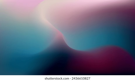 Soft and Dreamy Abstract Background with Flowing Liquid Shapes