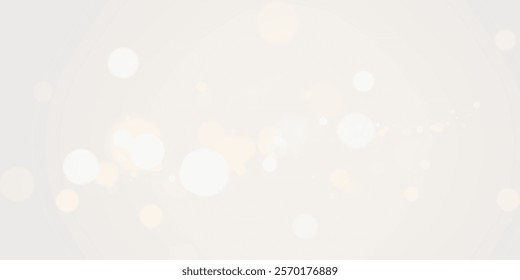 A soft and dreamy background featuring delicate white and golden bokeh lights on a light beige canvas, creating an atmosphere of warmth, elegance, and serenity—ideal for minimalist or festive designs.