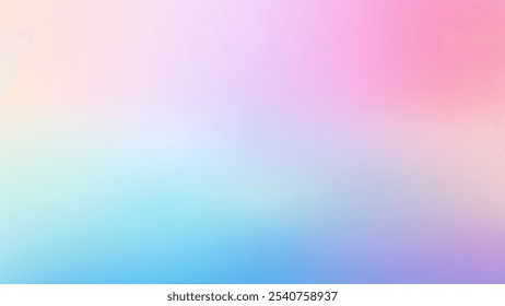 Un fondo suave y de ensueño con un gradiente de colores pastel, pasando del azul claro en la parte inferior al rosa en la parte superior.