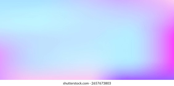 Soft dreamy gradient with smooth blend of cyan, pink, and purple tones. Modern abstract background ideal for digital or creative use.

