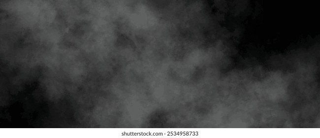 Patrón de humo gris suave y soñador que se mezcla en una neblina atmosférica, ideal para obras de arte de fantasía o abstractas.
