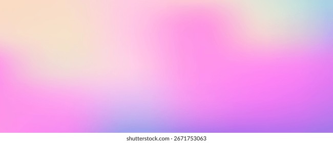 Un degradado pastel suave y soñador con transiciones suaves entre colores, creando una experiencia visual serena y calmante. Ideal para fondos o proyectos de diseño moderno. Moderno
