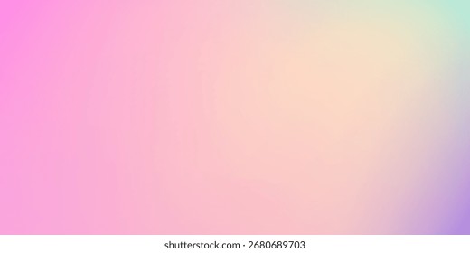 Un gradiente pastel suave y soñador con transiciones suaves entre colores, decoración azul y rosa abstracto buen arte moderno ilustraciones Vector