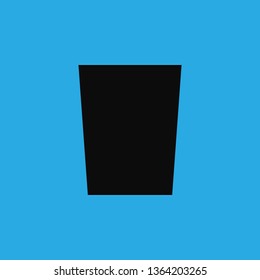 soft drink cup icon vector