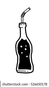 soft drink doodle