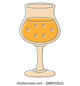 Soft drink hand drawn design vector illustration