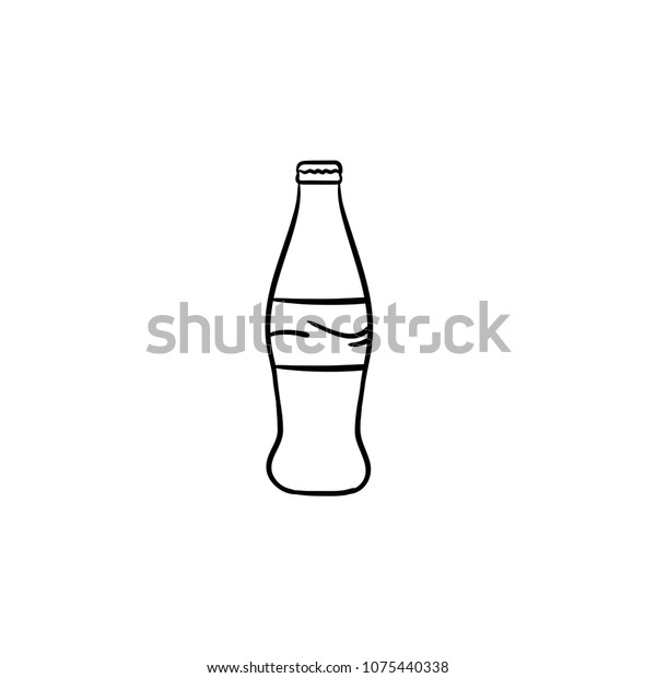 Soft Drink Hand Drawn Outline Doodle Stock Vector (Royalty Free ...