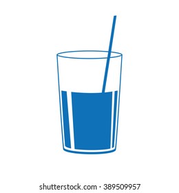 Soft drink  icon isolated on a white background