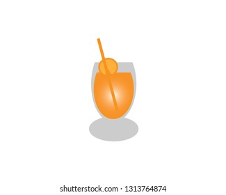 soft drink icon logo design