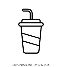 icono de refresco con fondo blanco vectorial ilustración